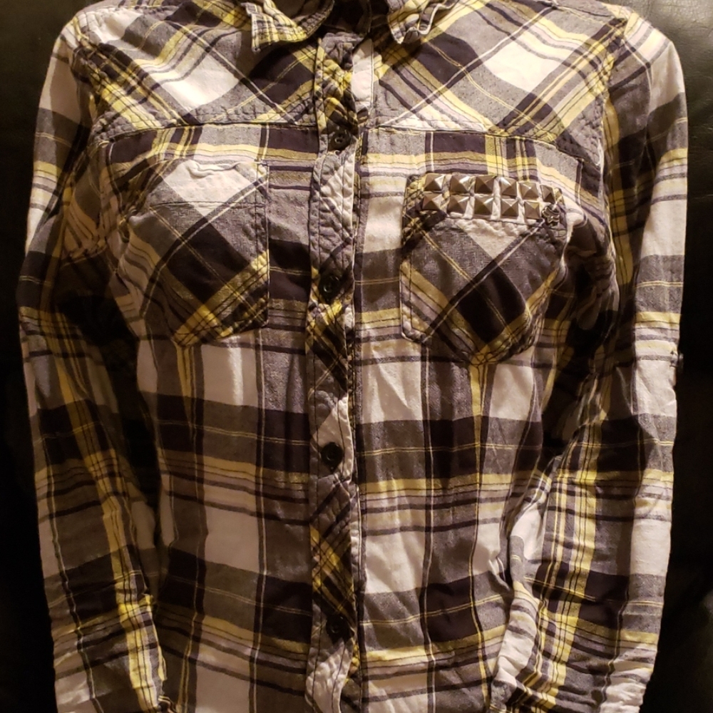 Plaid Fox Brand Button Up